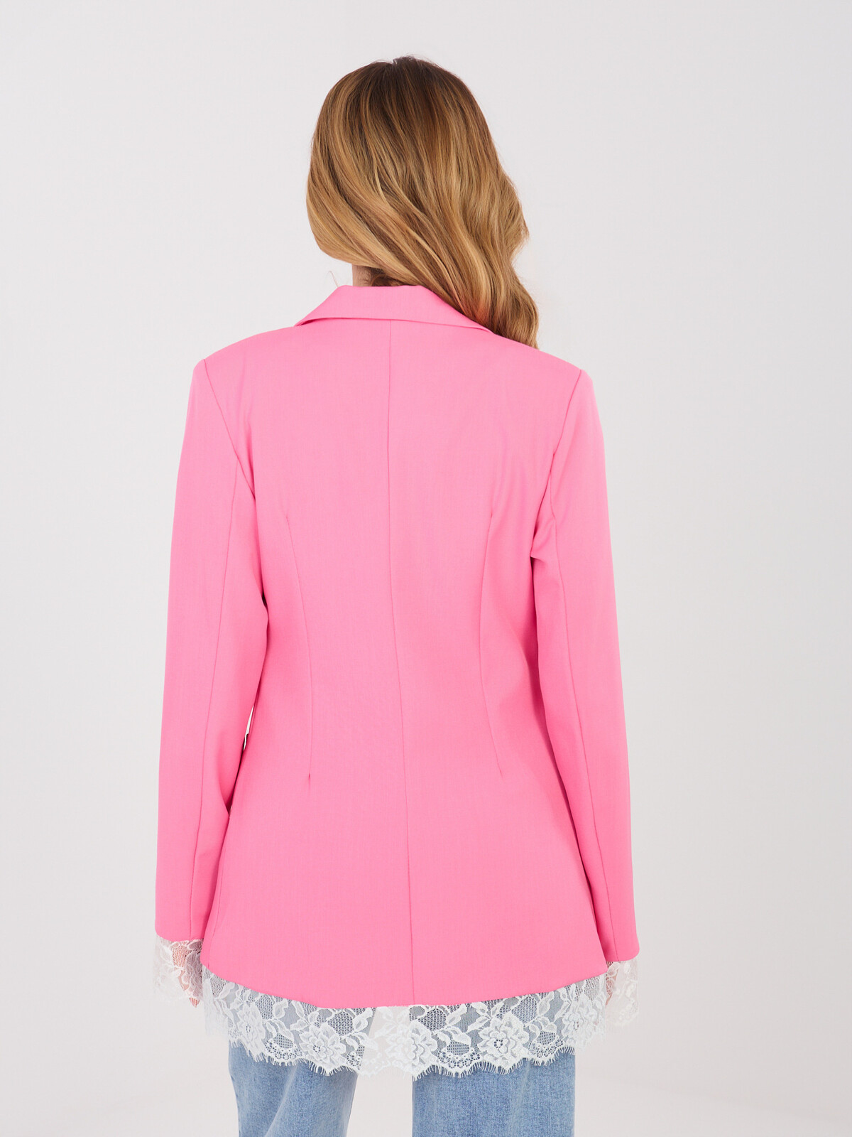 Růžové elegantní sako
