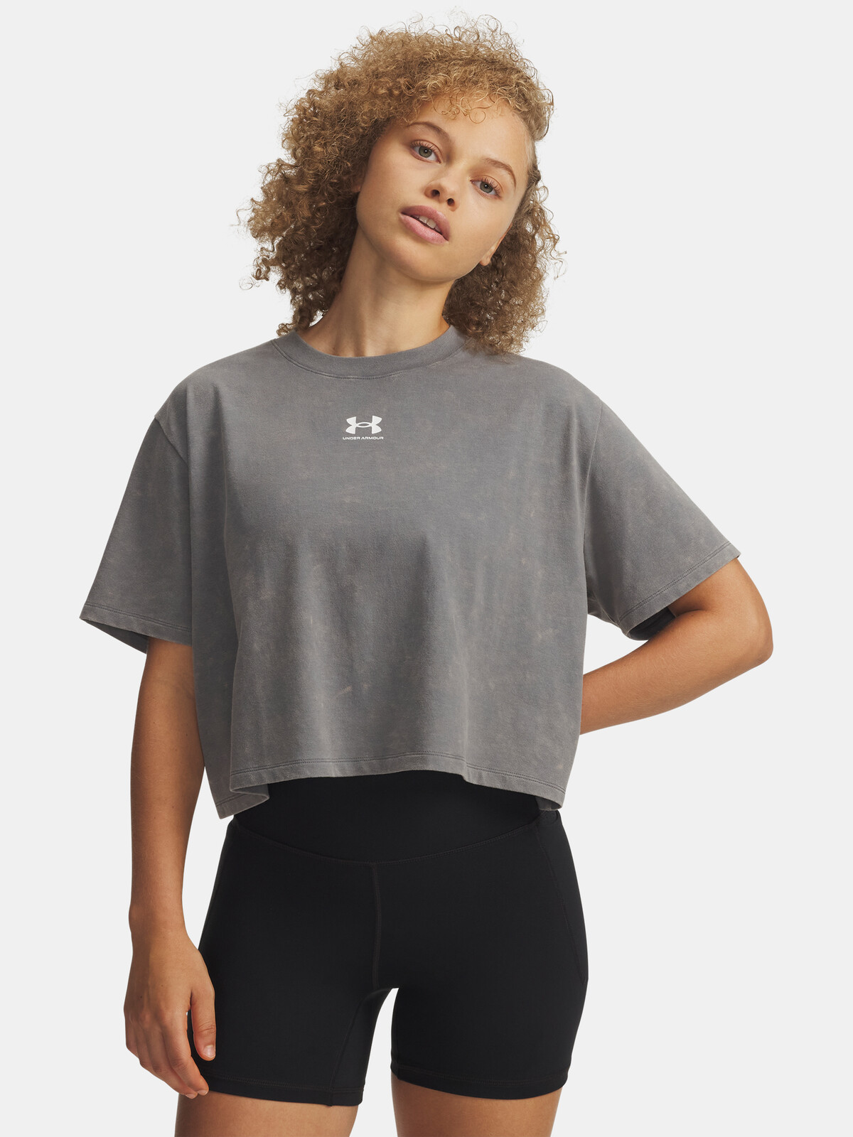 Under Armour UA Rival Boxy Tee - dámské tričko
