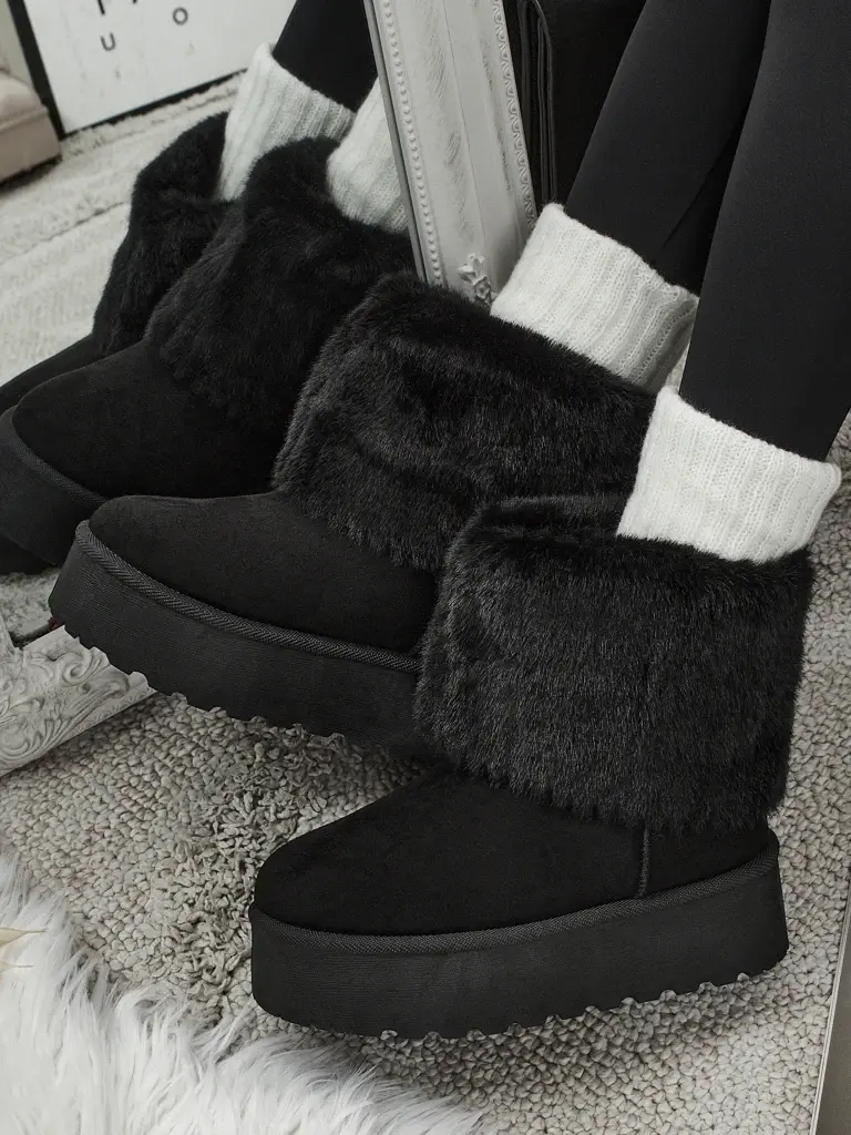 Resti dámské boty na zimu s kožíškem Irelle