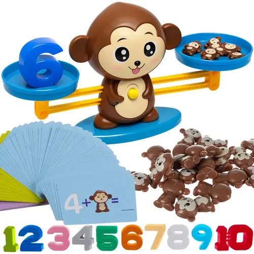 Vzdělávací matematická hra - Monkey Balance