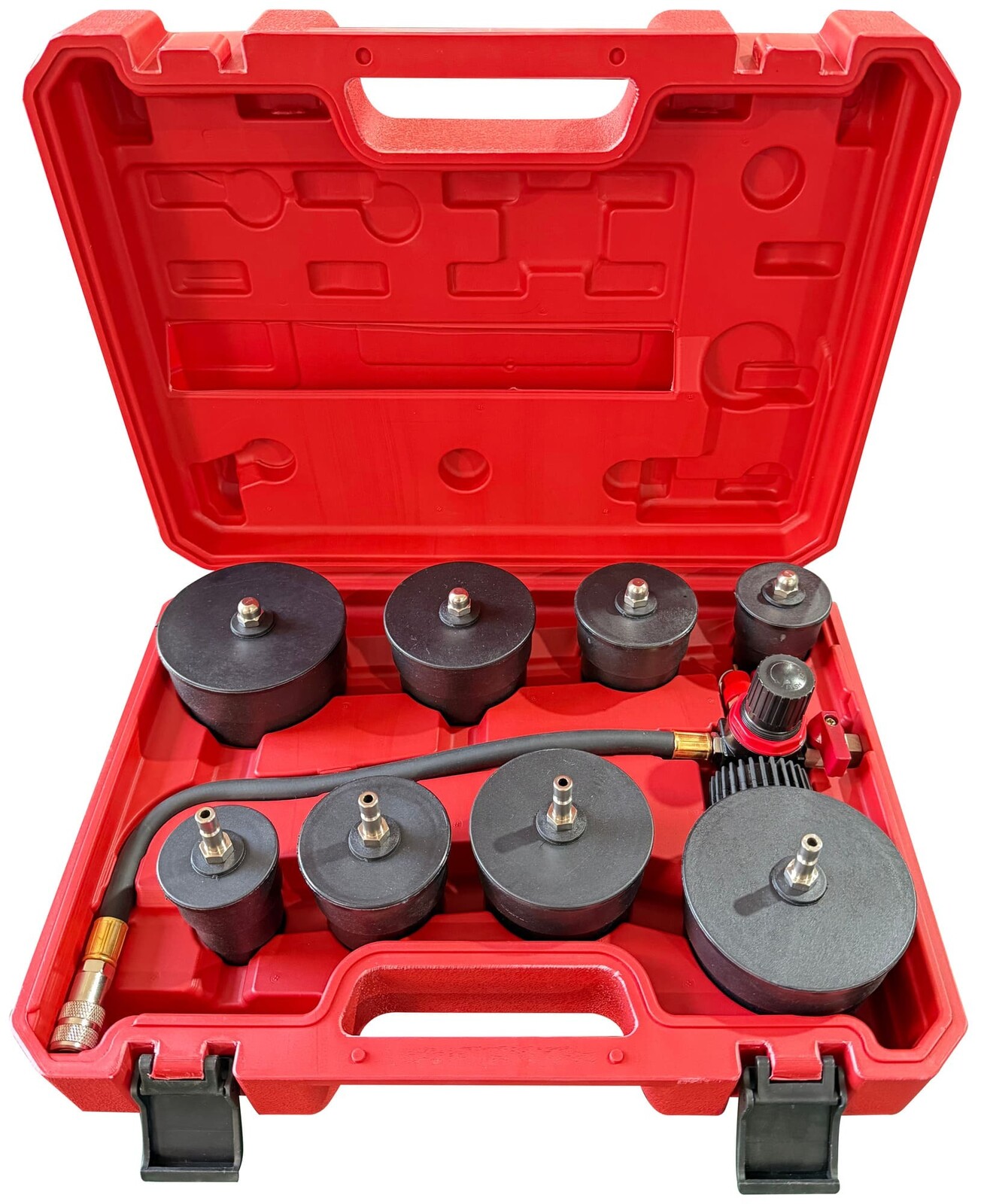 Sada pro testování těsnosti turbodmychadla MECHANIC LEAK TESTER 1, 9 ks SIXTOL