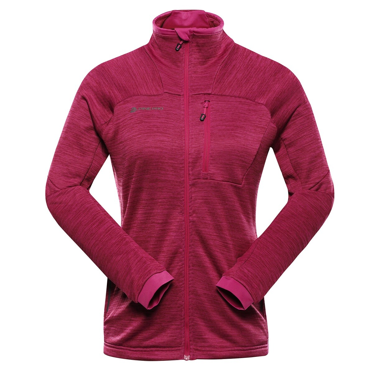 Dámská rychleschnoucí mikina alpine pro onneca 3  růžová xs