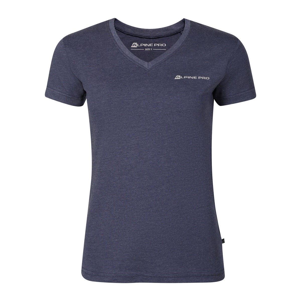 Dámské triko z nemačkavého materiálu alpine pro nogera modrá xs