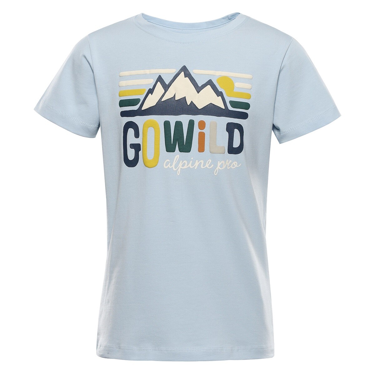 Dětské bavlněné triko alpine pro dorgo modrá 92-98