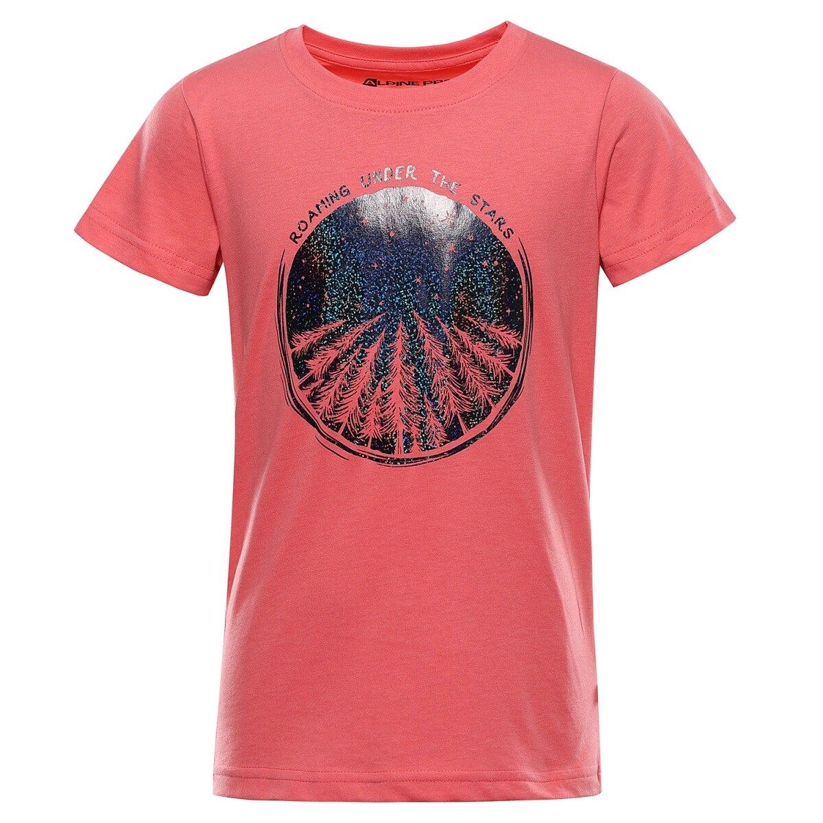 Dětské rychleschnoucí triko alpine pro rejo 2 červená 104-110