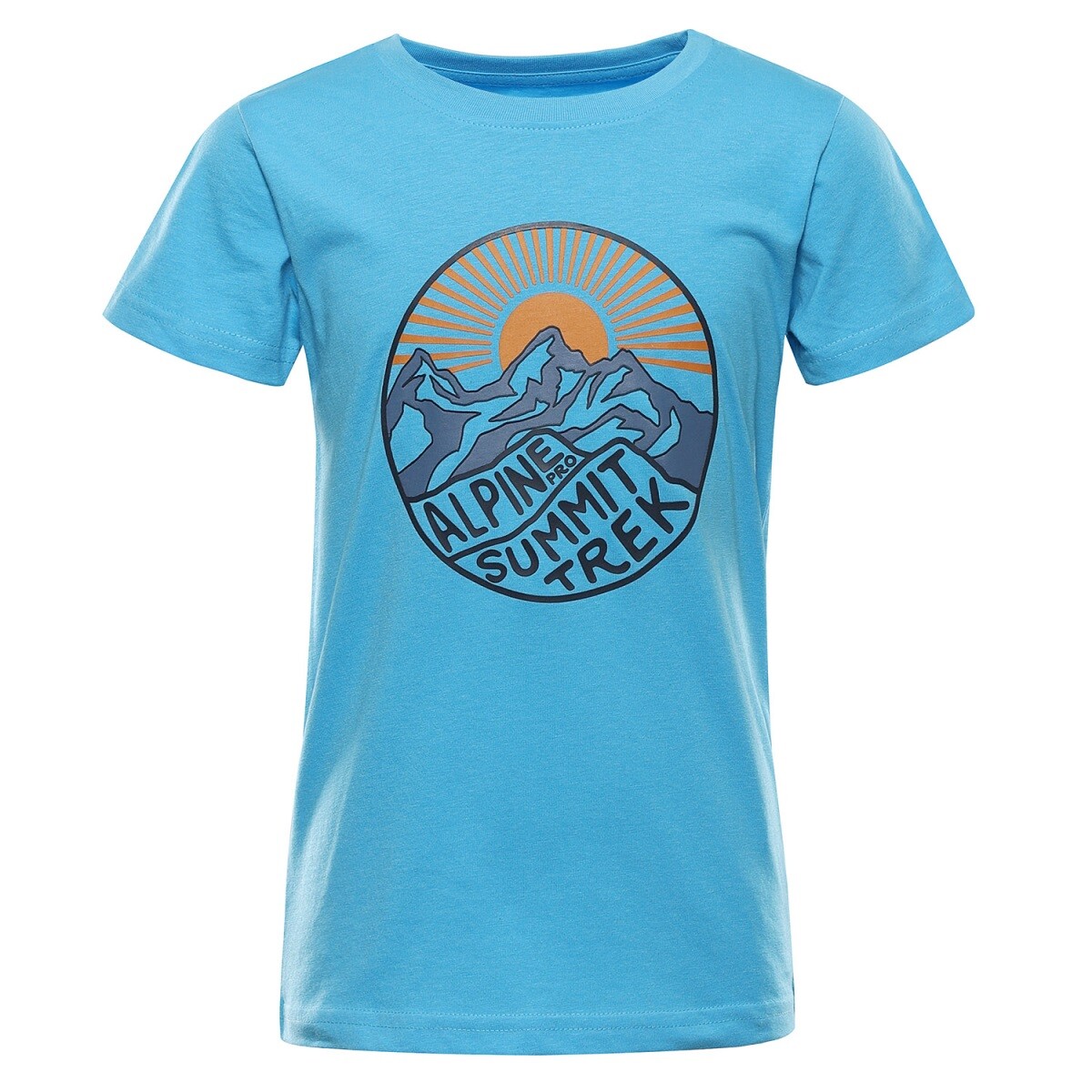 Dětské rychleschnoucí triko alpine pro rejo 2 modrá 116-122