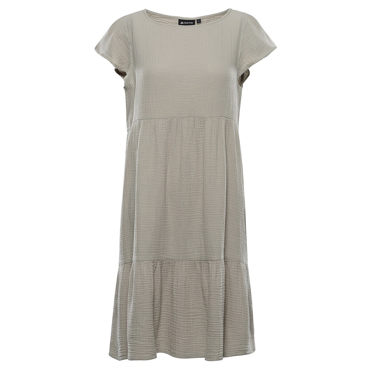 Dámské bavlněné šaty alpine pro akesa šedá xl