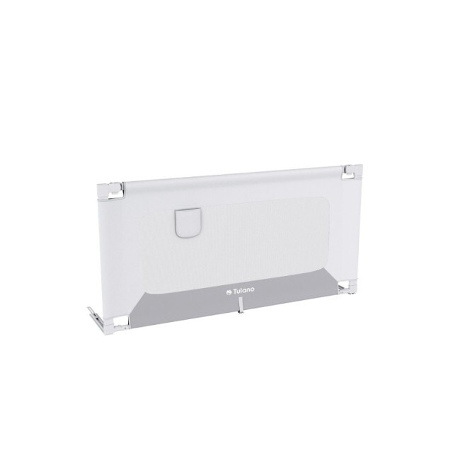 Bezpečnostní zábrana na postel Cover 44 bílá / šedá 140 cm