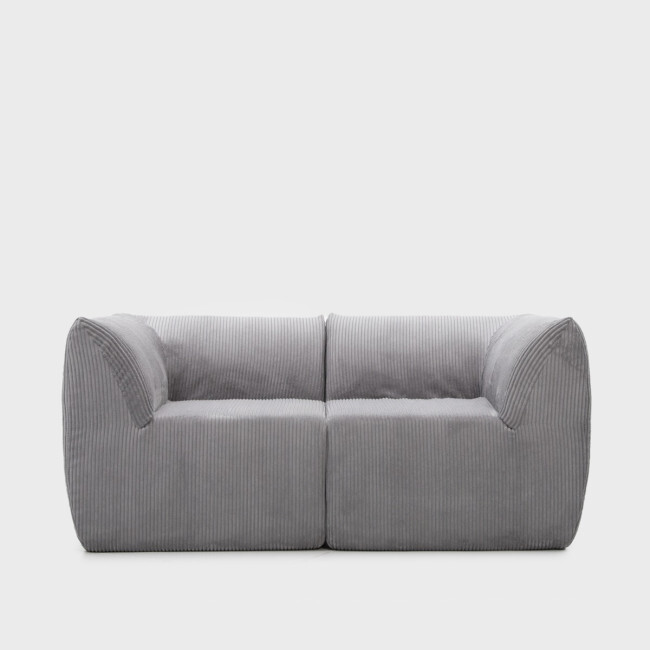 Dvoumístná pohovka SVELA šedá 746710