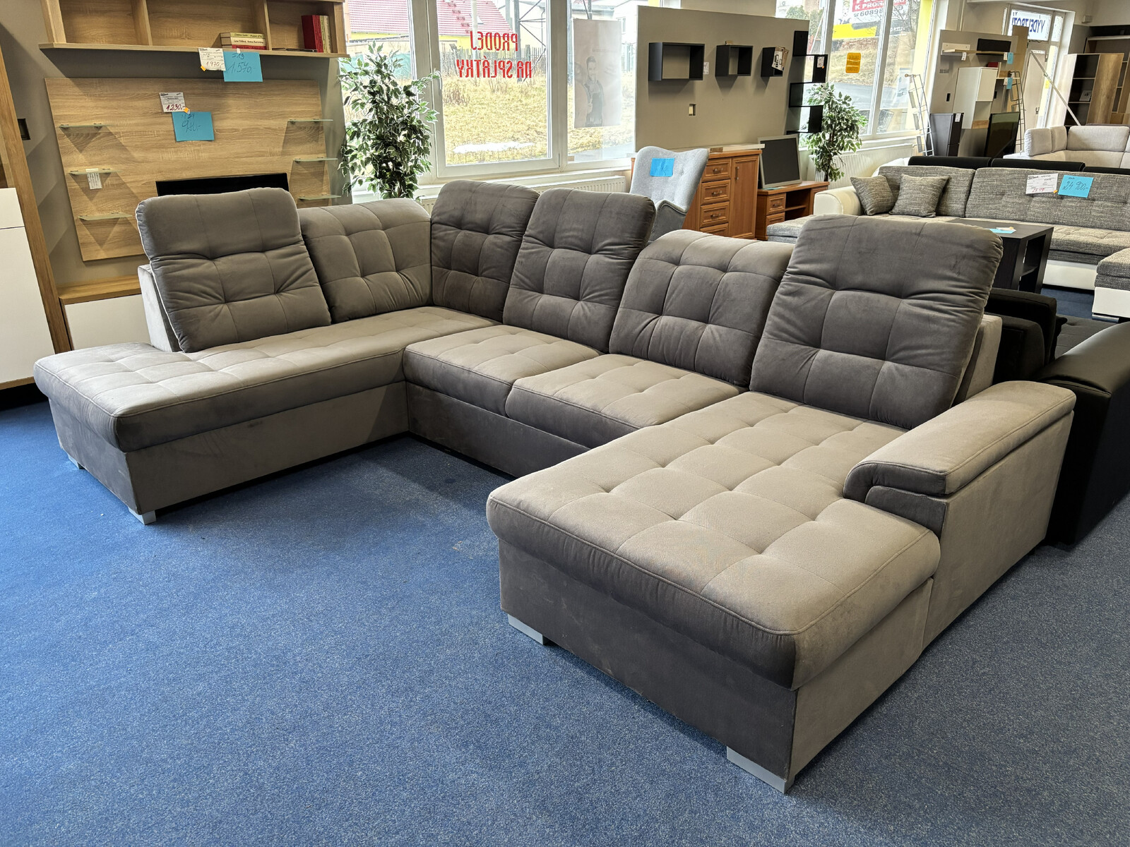 Sedací souprava Diego Mega - Levá varianta- Kronos 22