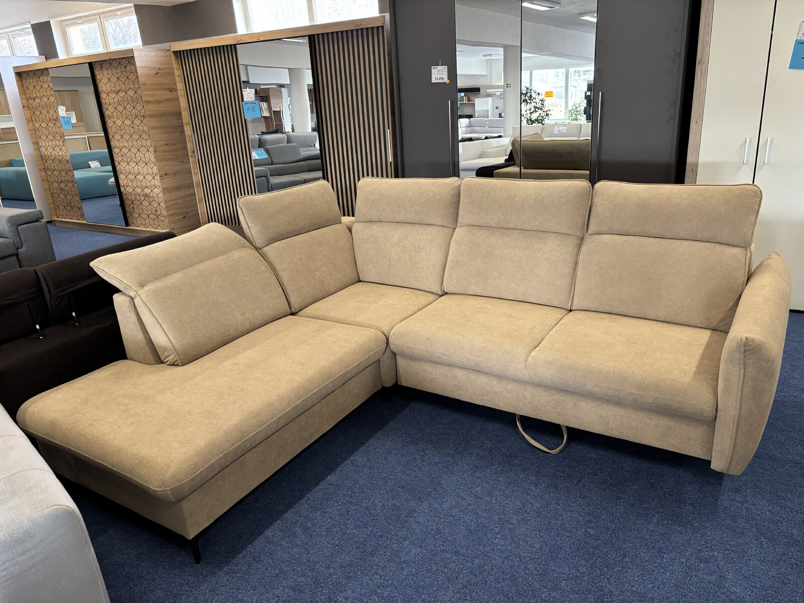 Sedací souprava Glow L - Levá varianta - Curio 15