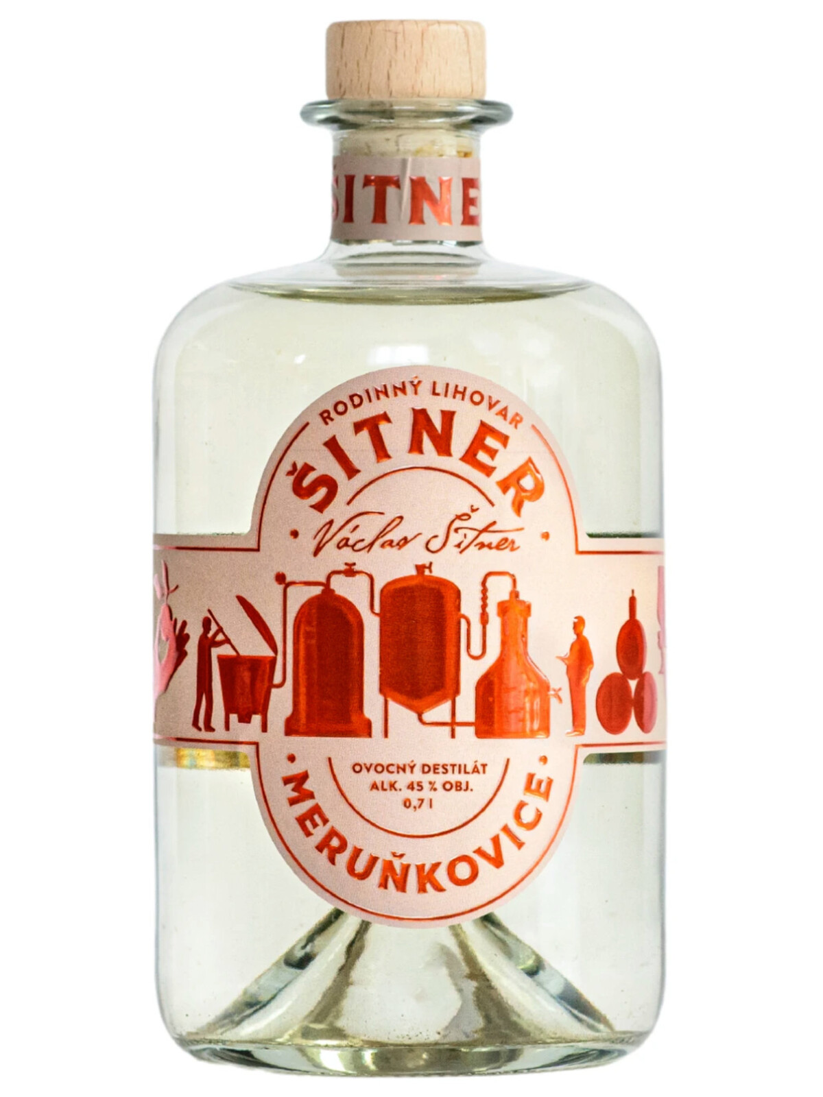 Šitner Meruňkovice 45% 0,7l