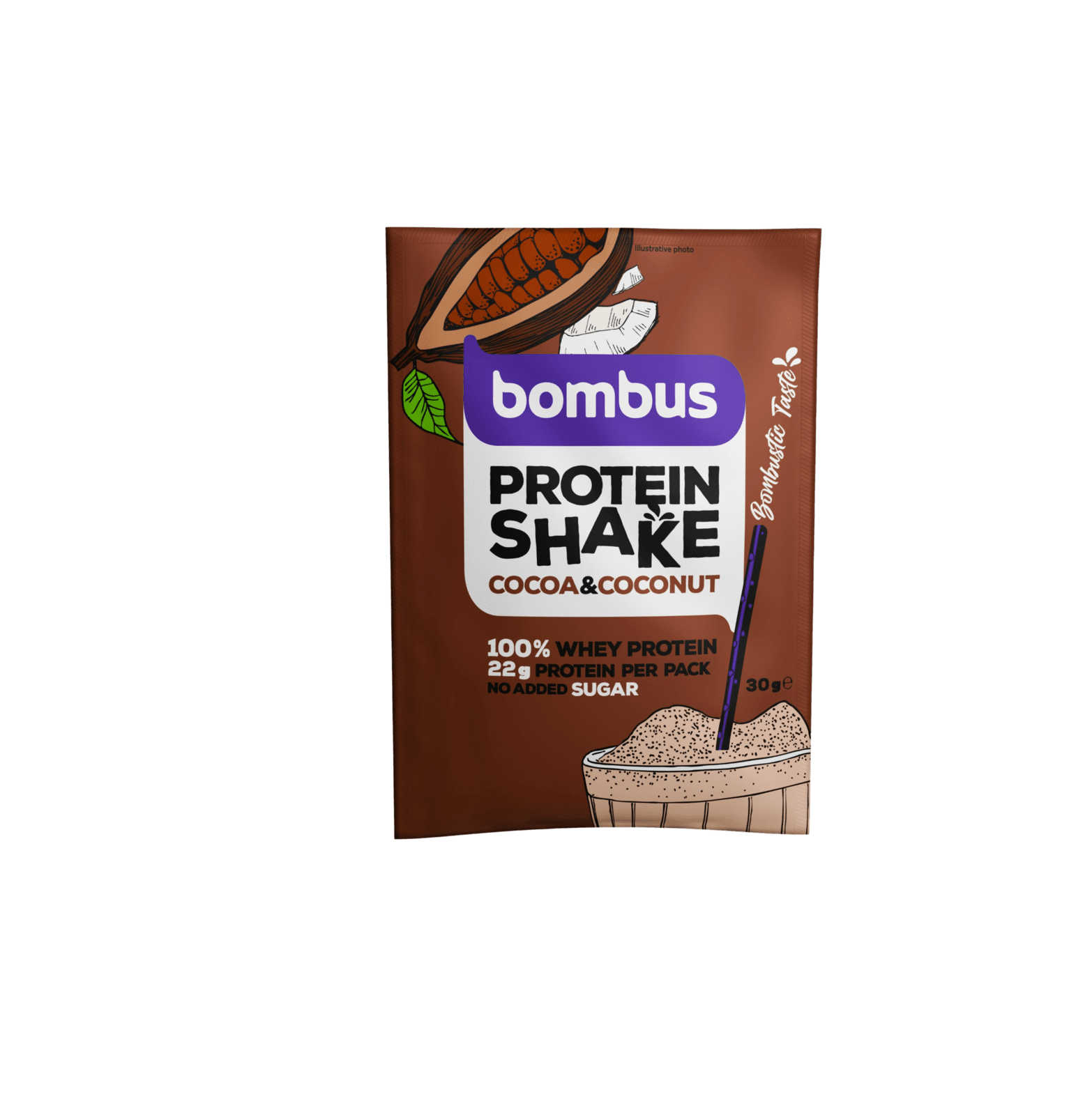 BOMBUS Protein Shake Cocoa&Coconut 30 g
