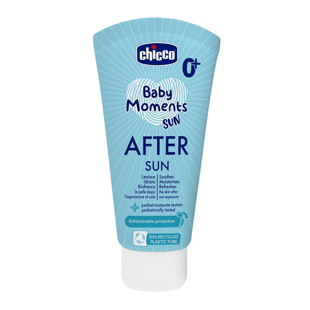 CHICCO Mléko po opalování uklidňující a ošetřující, 0m+ 150 ml