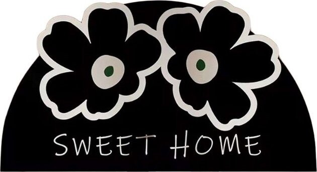 Černá koupelnová předložka 60x100 cm Miedo – Foutastic