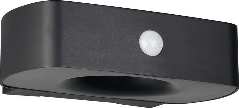 LED nástěnné solární venkovní svítidlo (výška 6 cm) Bilbao – Reality