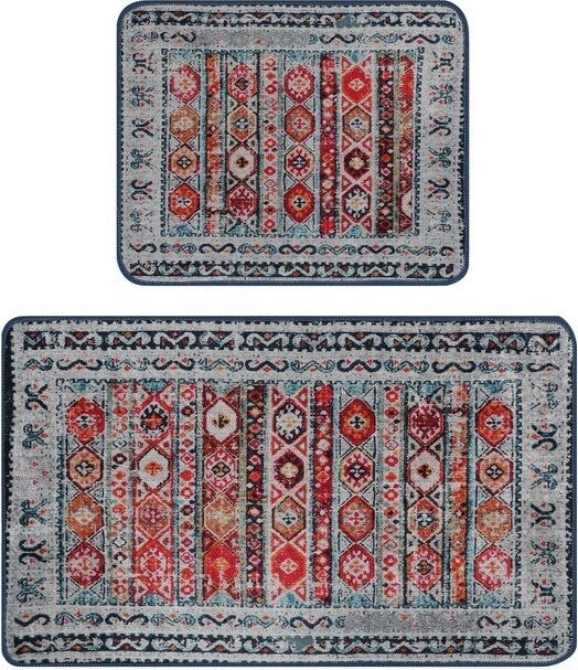 Koupelnové předložky v sadě 2 ks 60x100 cm Weref – Foutastic