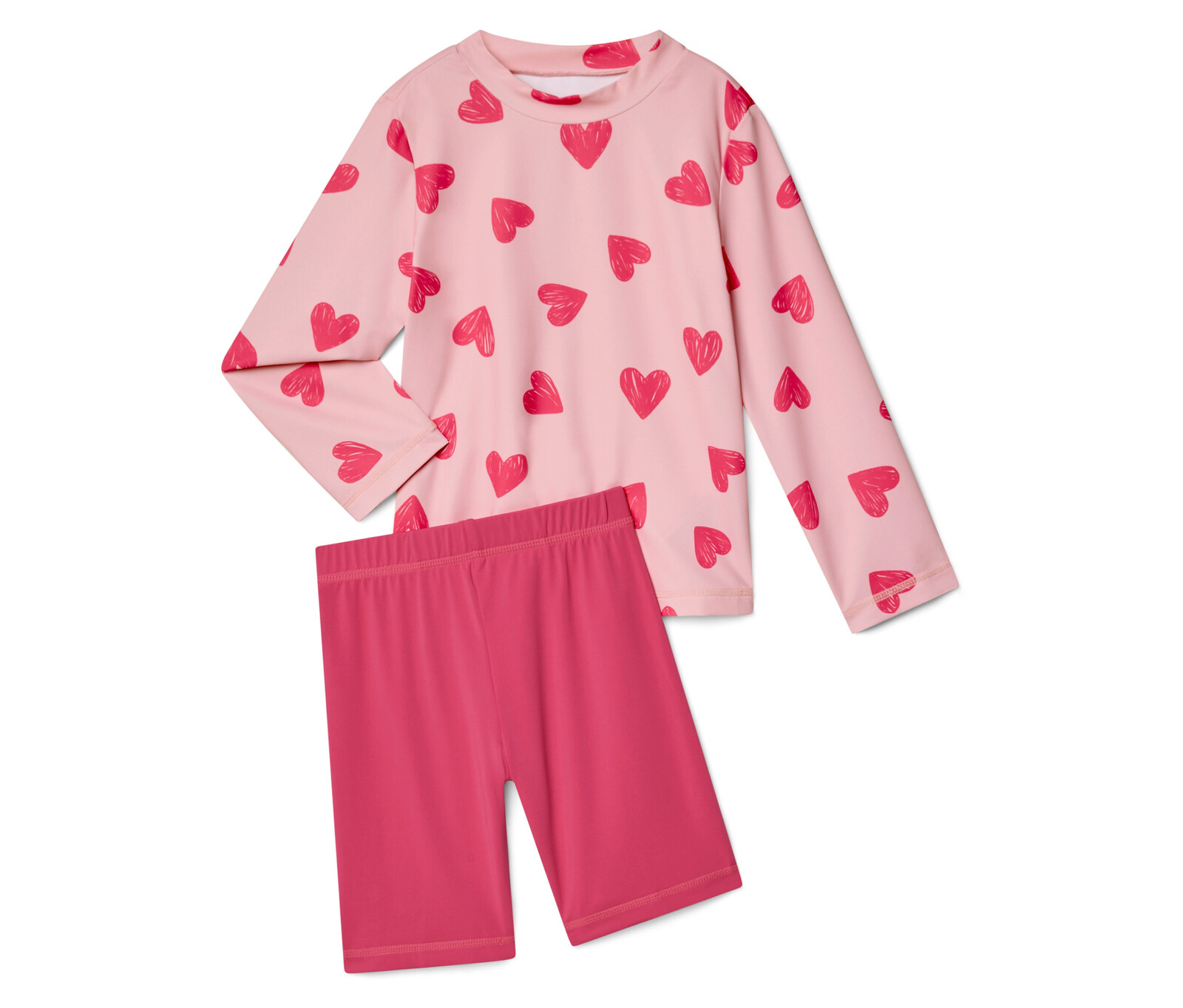 Tchibo - Dětská souprava s UV ochranným faktorem 50+ - pro miminko - vel. 86/92 - barva: růžová