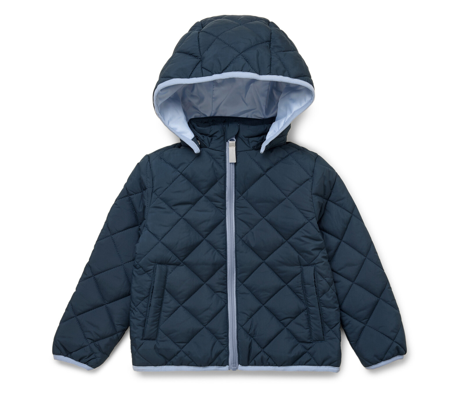 Tchibo - Dětská prošívaná bunda - pánské|dámské - vel. 122/128 - barva: modrá