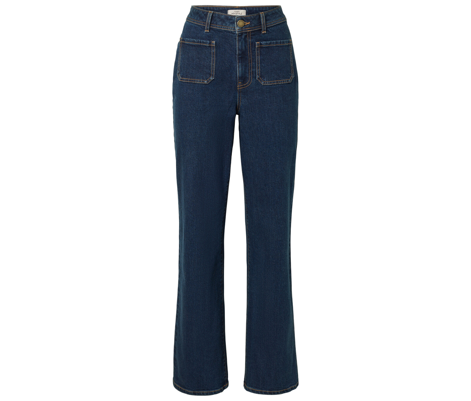 Tchibo - Džíny flared – Fit »Cara« - pro ženy - vel. 42 - barva: modrá