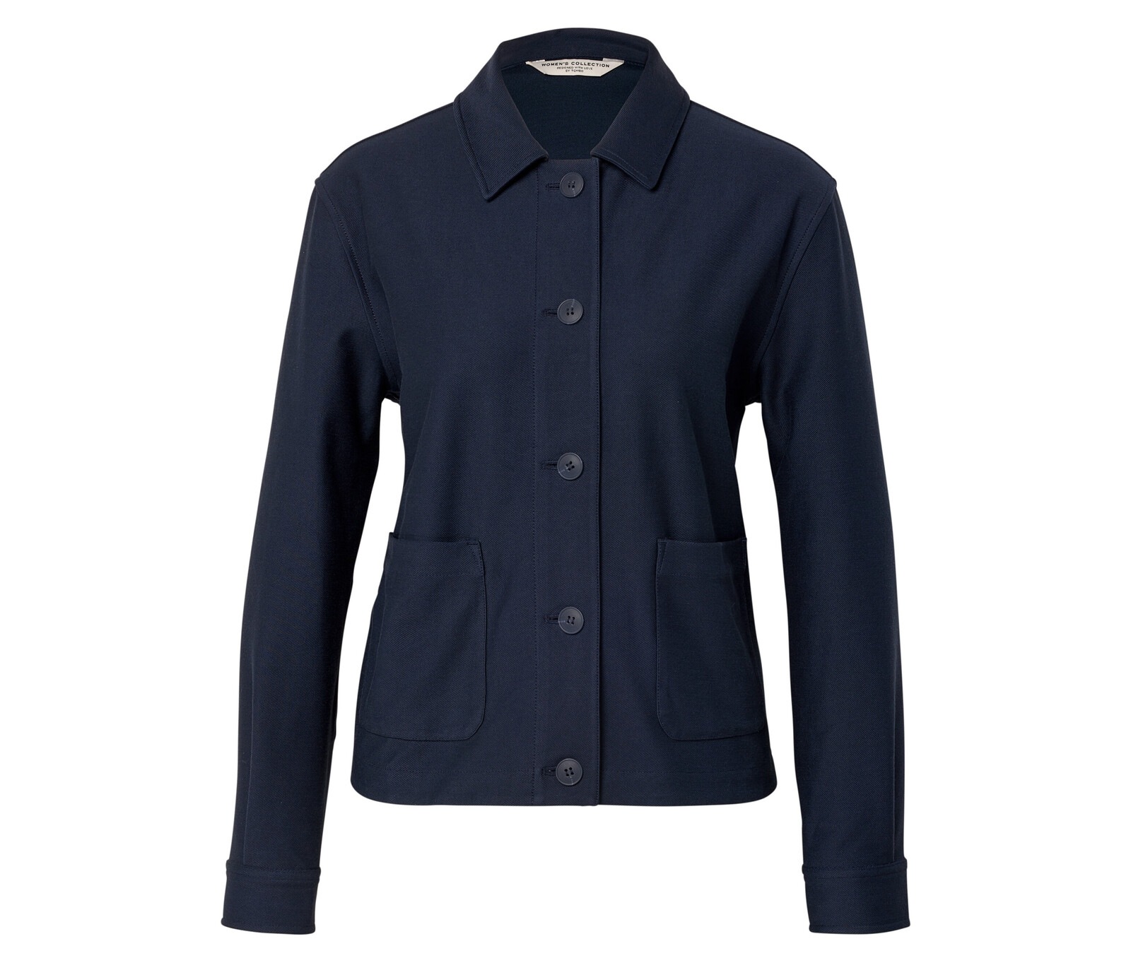 Tchibo - Žerzejová bunda - pro ženy - vel. 38 - barva: modrá