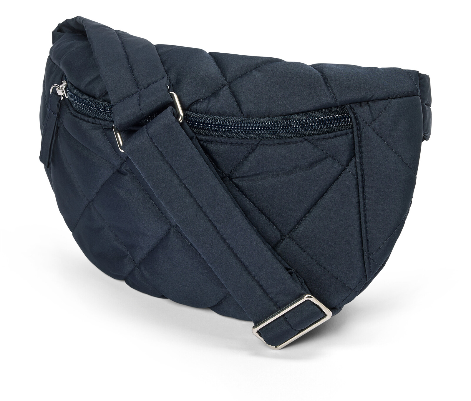 Tchibo - Prošívaná taška přes rameno - barva: modrá