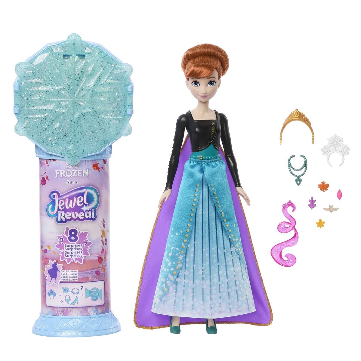 Mattel Frozen Princezna s překvapením - Anna