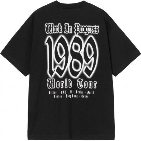 Triko Carhartt Wip World Tour S/S - Černá - L