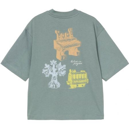 Triko Carhartt Wip Forma S/S Wms - Šedá - M