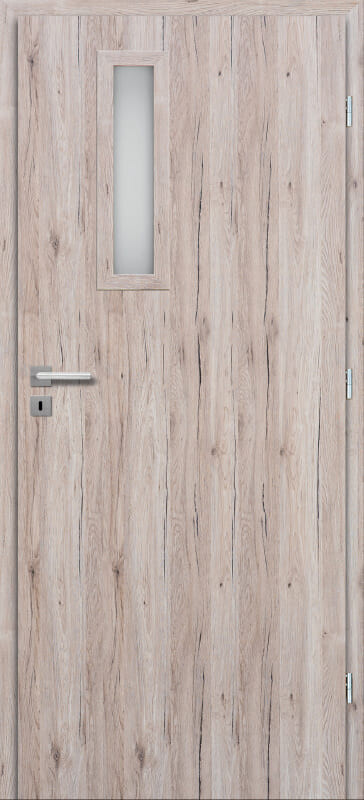 Bezfalcové interiérové dveře Eko 2