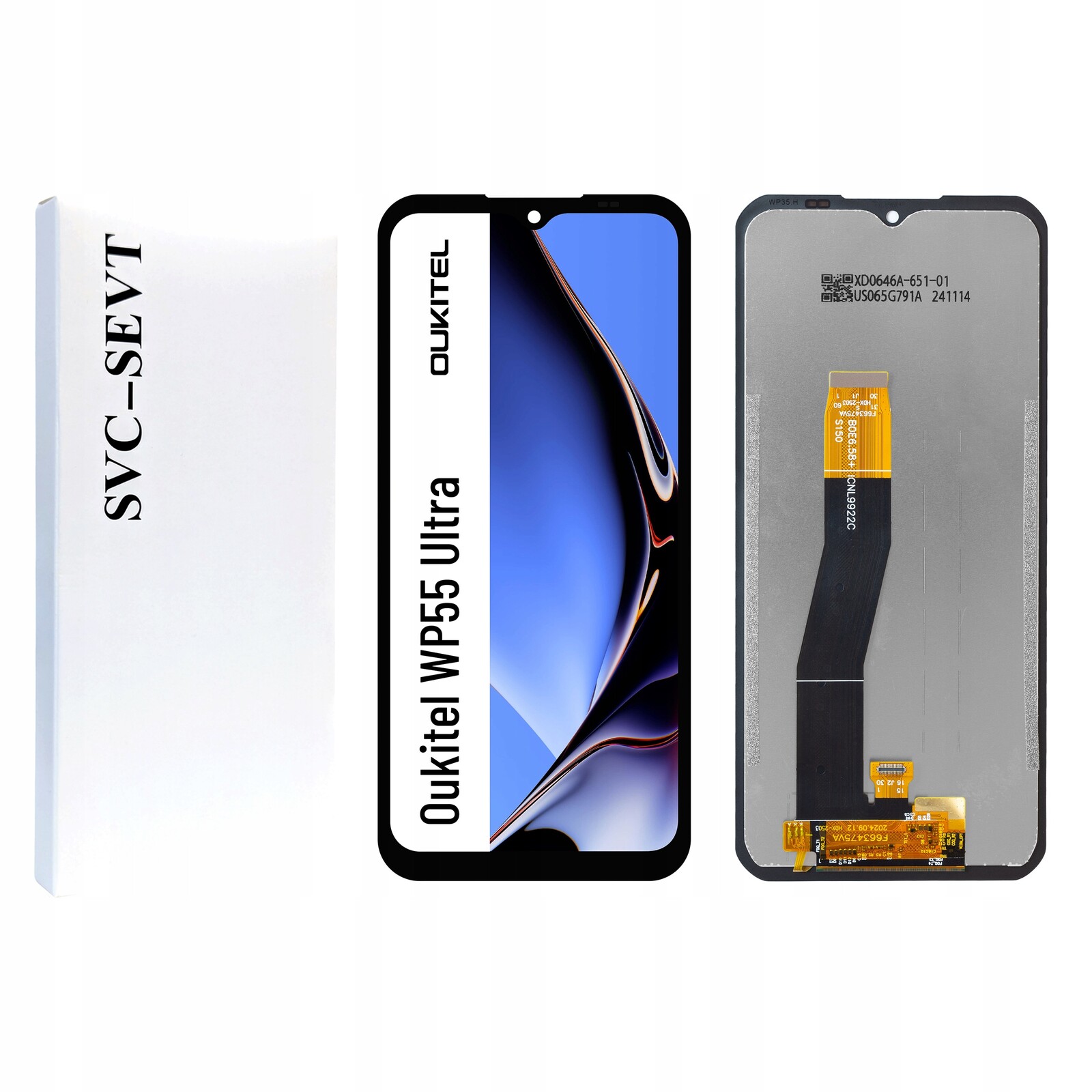 Displej pro Oukitel WP55 Ultra LCD Display Panel Originál Zila