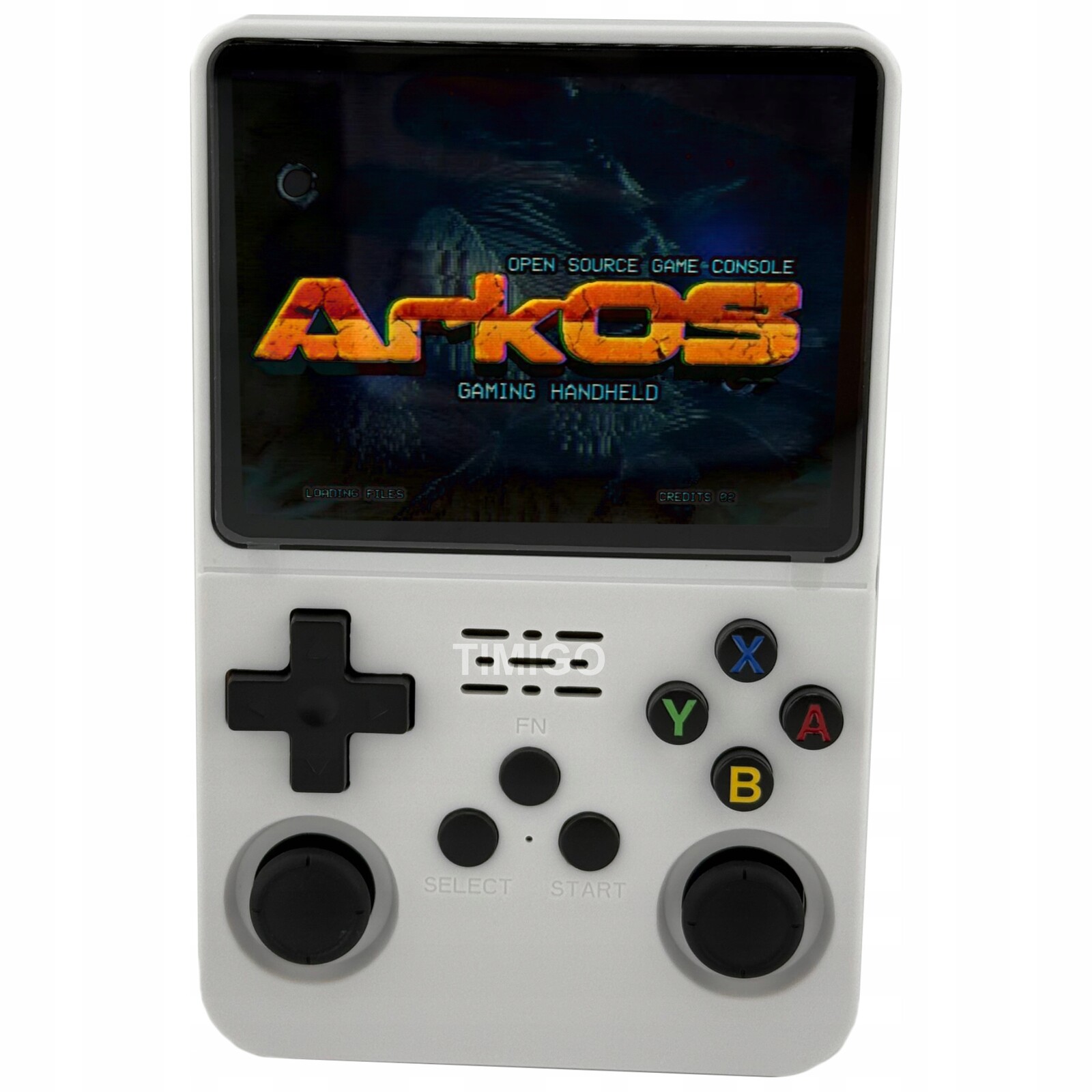 Originální konzole R36S 64GB ArkOS Retro Bílá 20000 Hry