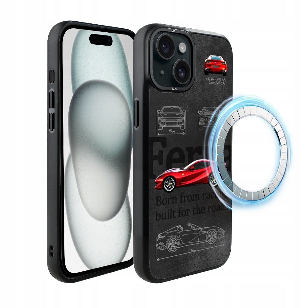 Matný Pouzdro Ibizu DropGuard s MagSafe pro iPhone 15 Plus, 812 Superfast