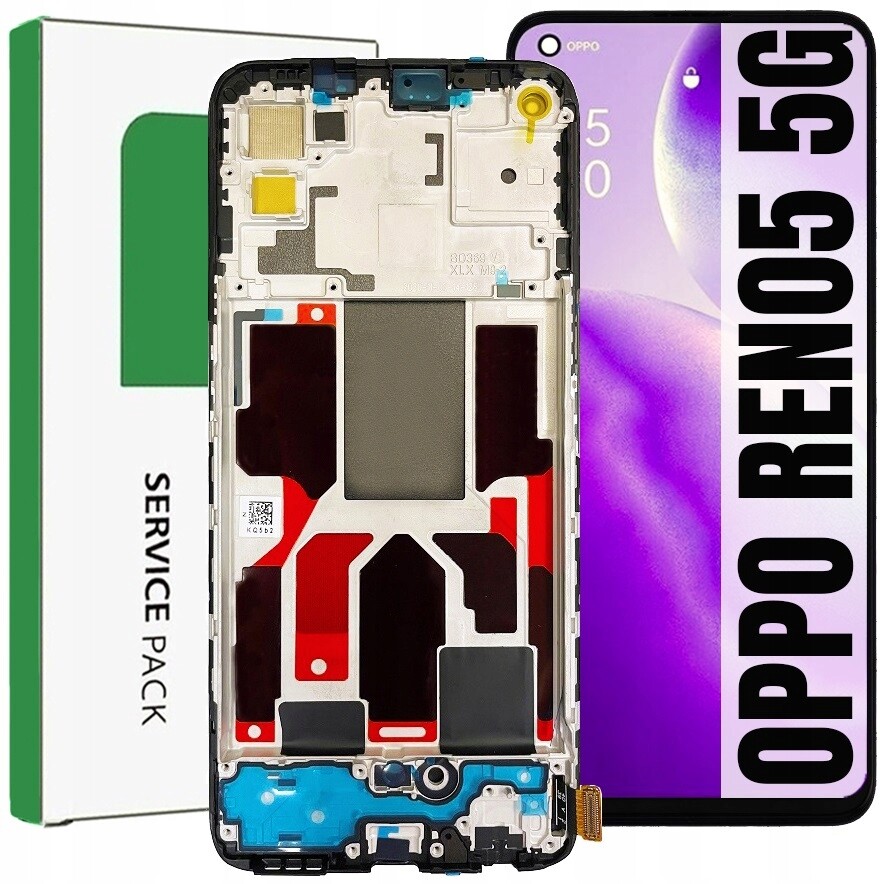 Displej Pro Oppo Reno 5 5G Originál Oem Obrazovka Rámeček