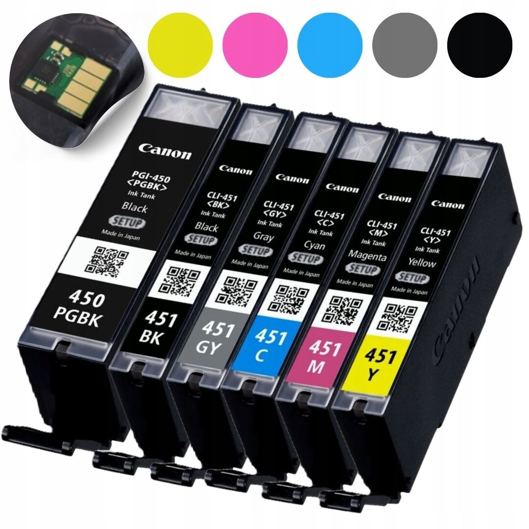 Sada originálních inkoustových náplní Canon PGI-450 CLI-451 MG5440
