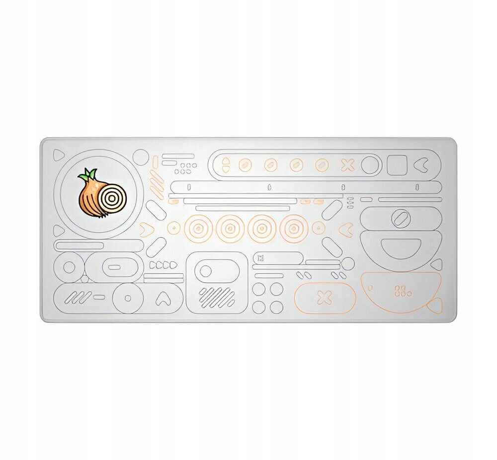 Podložka na psací stůl Dark Project Onionite Pattern XL Herní podložka