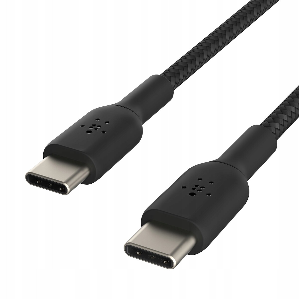 Belkin Kabel Usb C na Usb C 60W opletený, černý, 2 m
