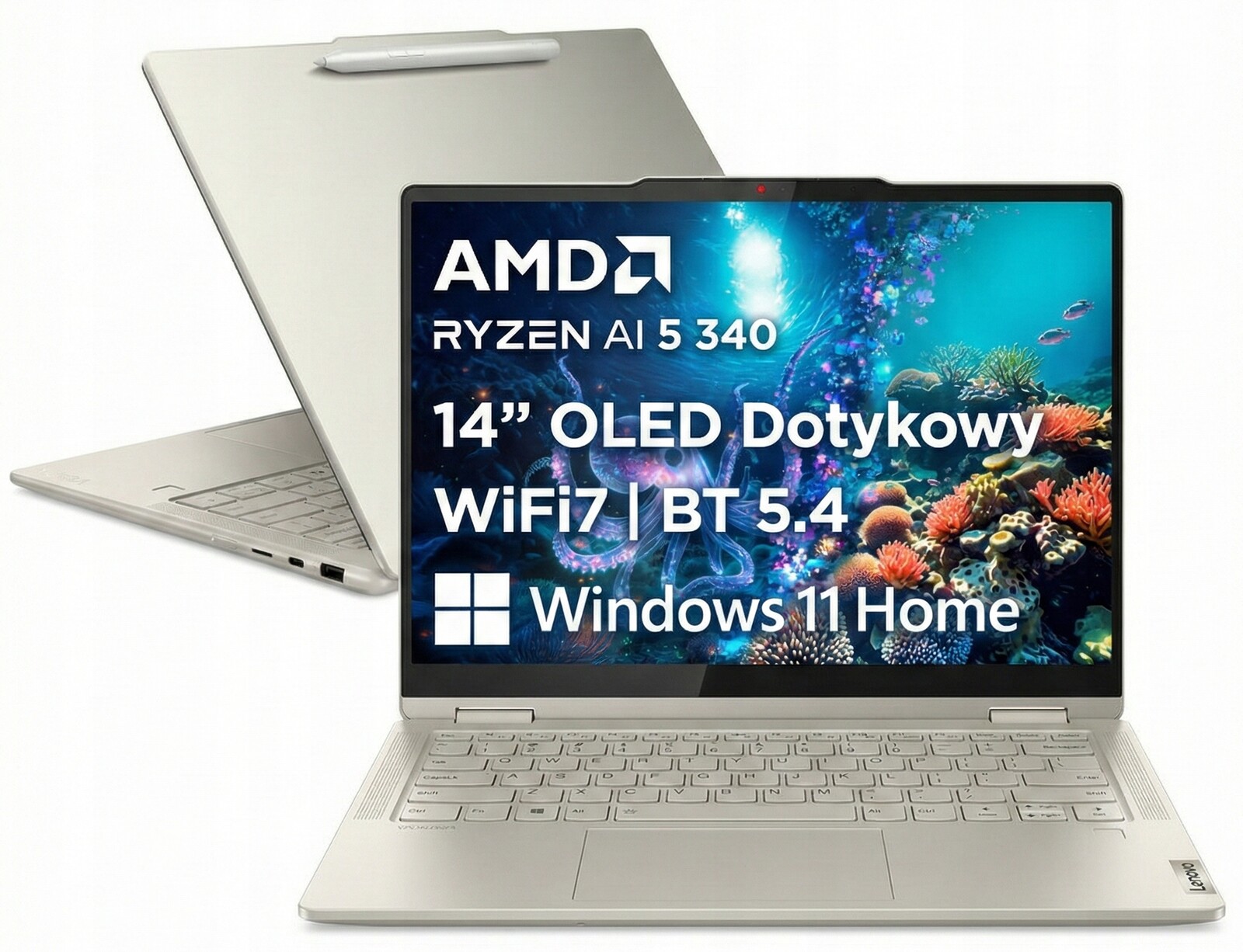 Lenovo Yoga 7 2v1 Ryzen Ai 5 16/512GB 14