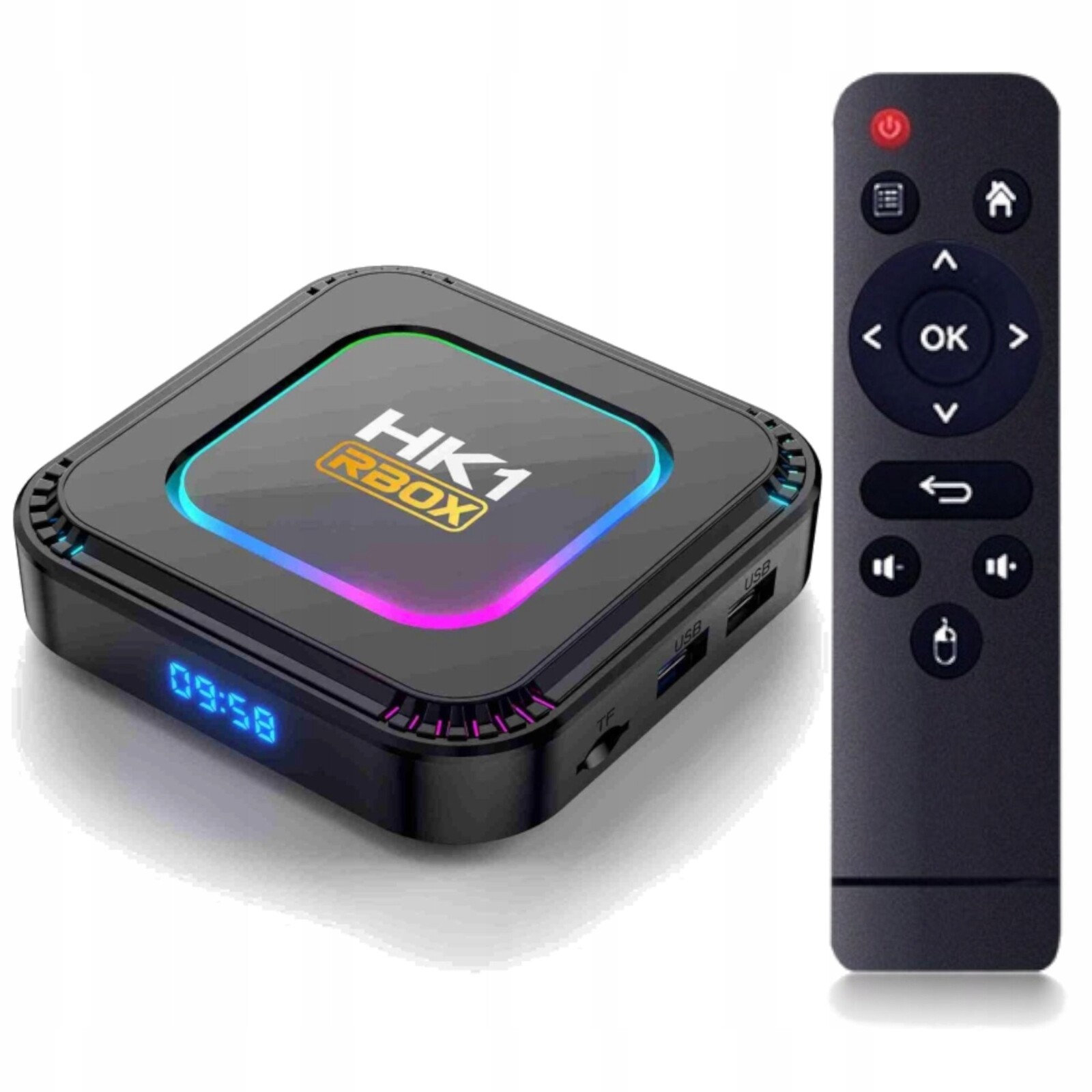 Smart Tv Box HK1 Rbox 4K 8K 2GB+16GB Android 13 Wifi 6 Netflix