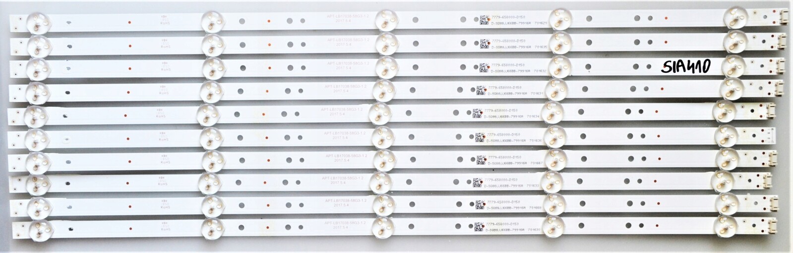 Led Lišty V580DJ4-QE1 Rev C2 (č. SIA410)