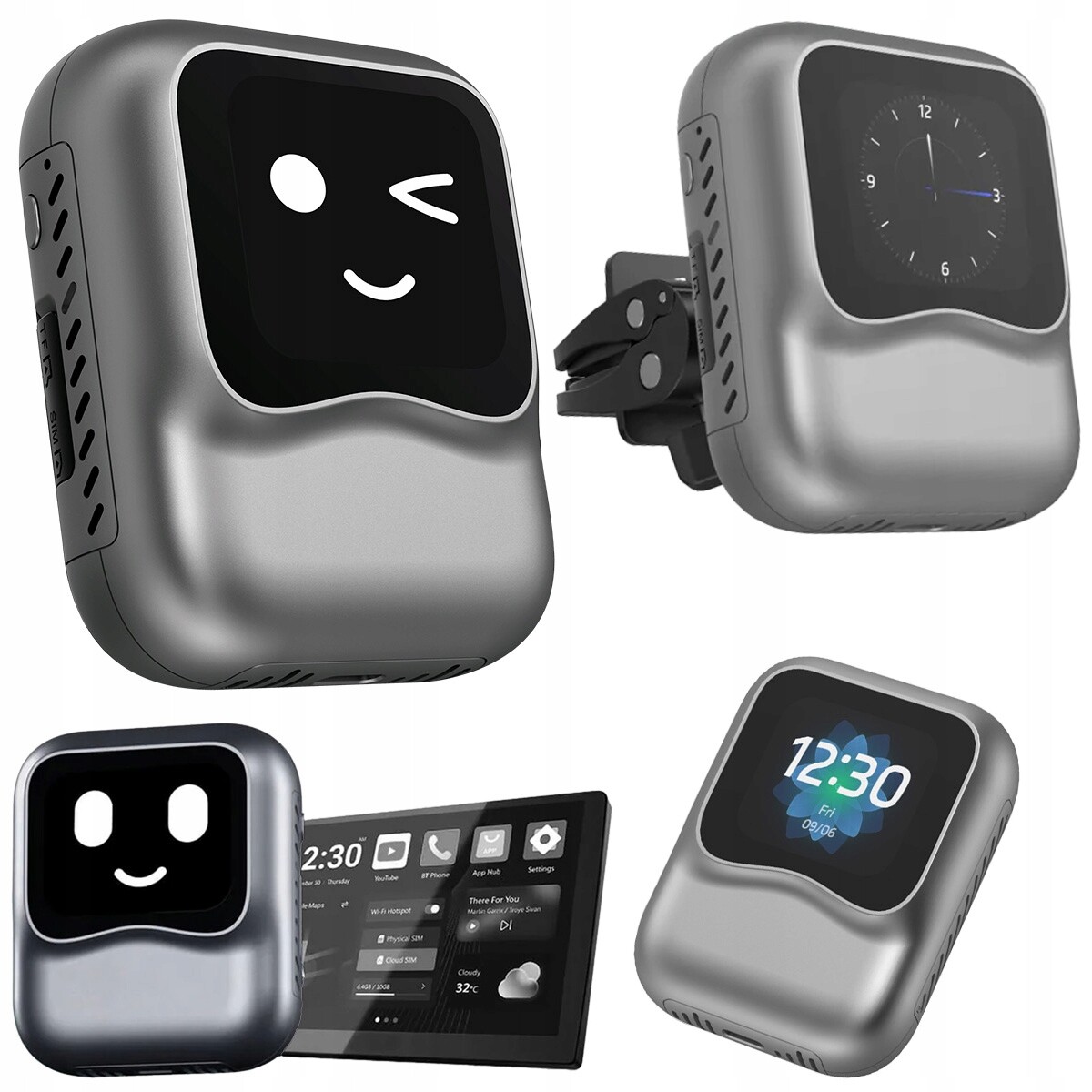 Ottocast Nano Ai adaptér PCS50 Bezdrátový CarPlay Android Auto car