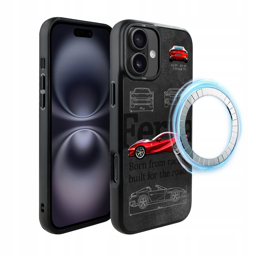 Matný Pouzdro Ibizu DropGuard s MagSafe pro iPhone 16 Plus, 812 Superfast