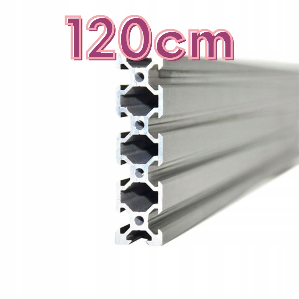 Hliníkový profil V-Slot 20x80x120 cm (stříbrný)