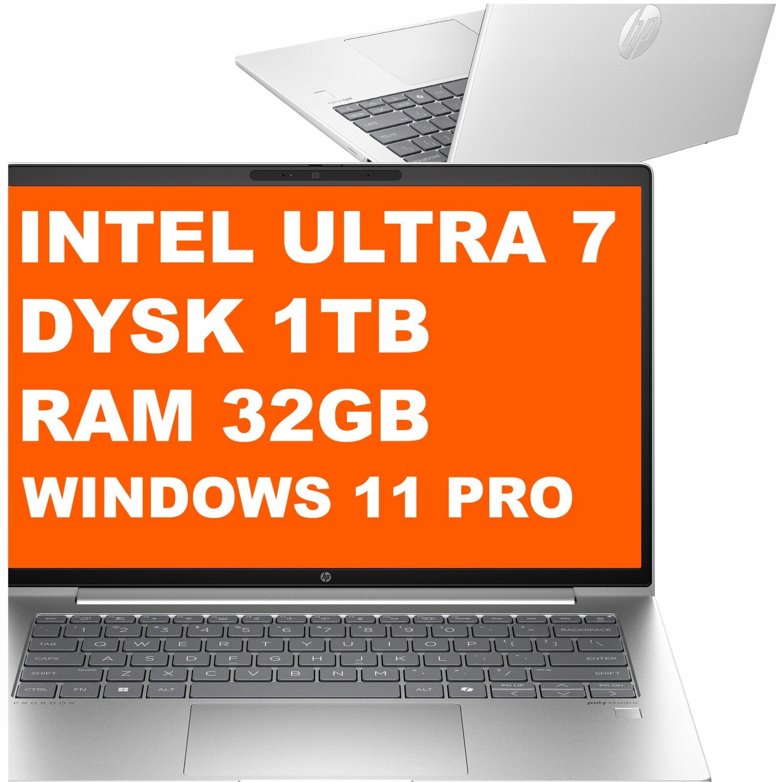 Notebook Obchodní Hp Probook 440 G11 Ultra 7 32GB 1TB 2k Win 11 Pro Stříbrný