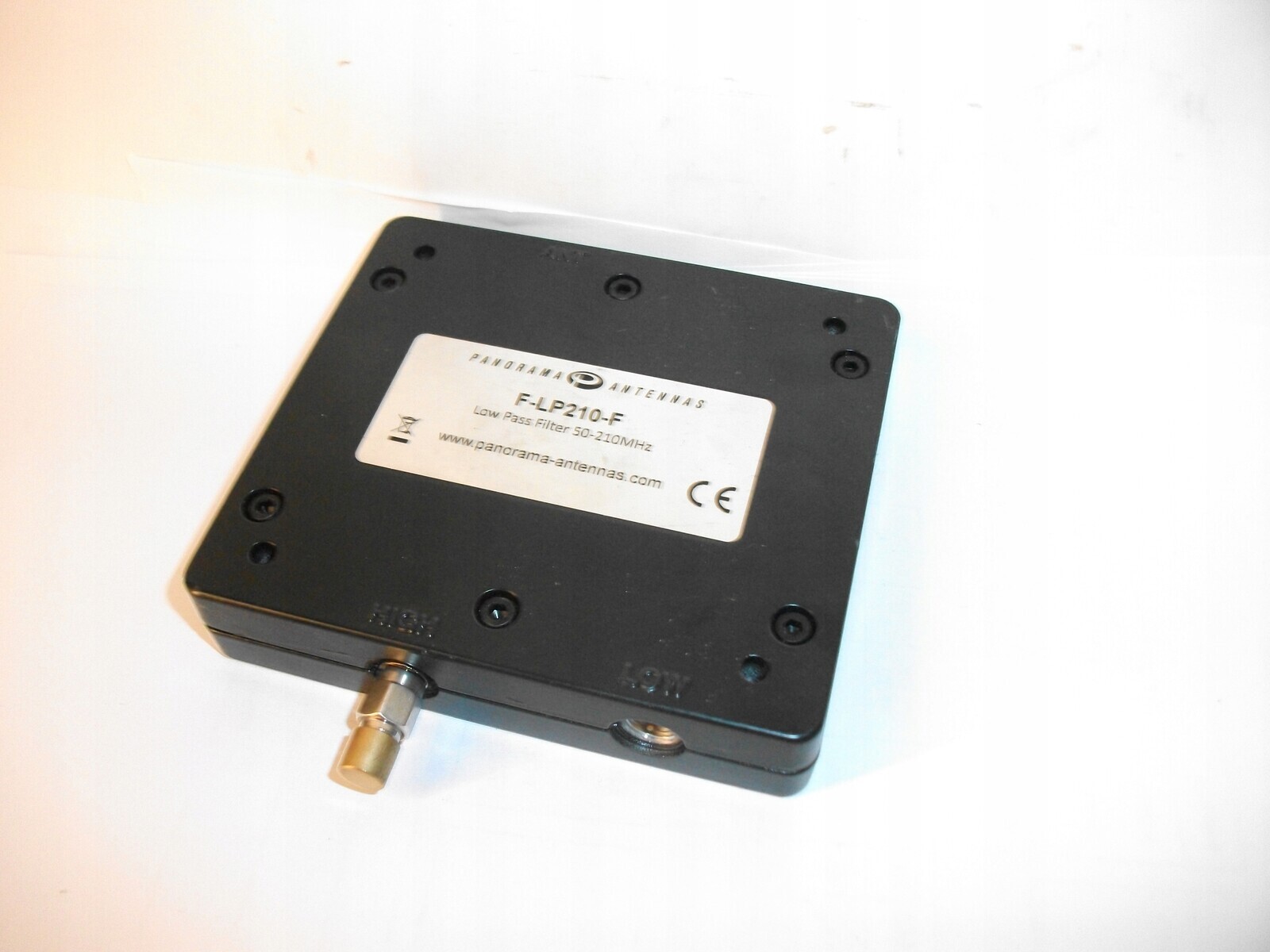 Nízkopropustný filtr 50-210 MHz Vhf Panorama Antennas F-LP210-F