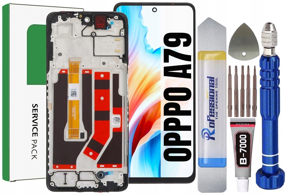 Displej Pro Oppo A79 Originál LCD Obrazovka Rámeček