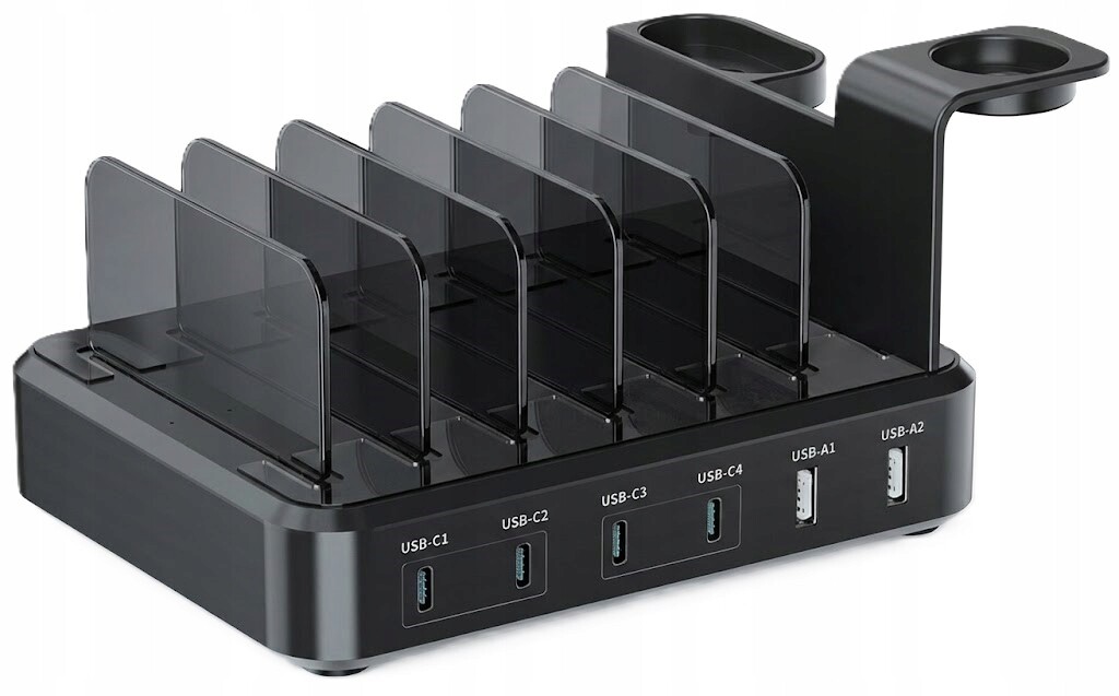 Nabíjecí stanice 6x Usb 130W 4x Usb-c Pd 2x Usb-a Qc Nabíječka Ewent