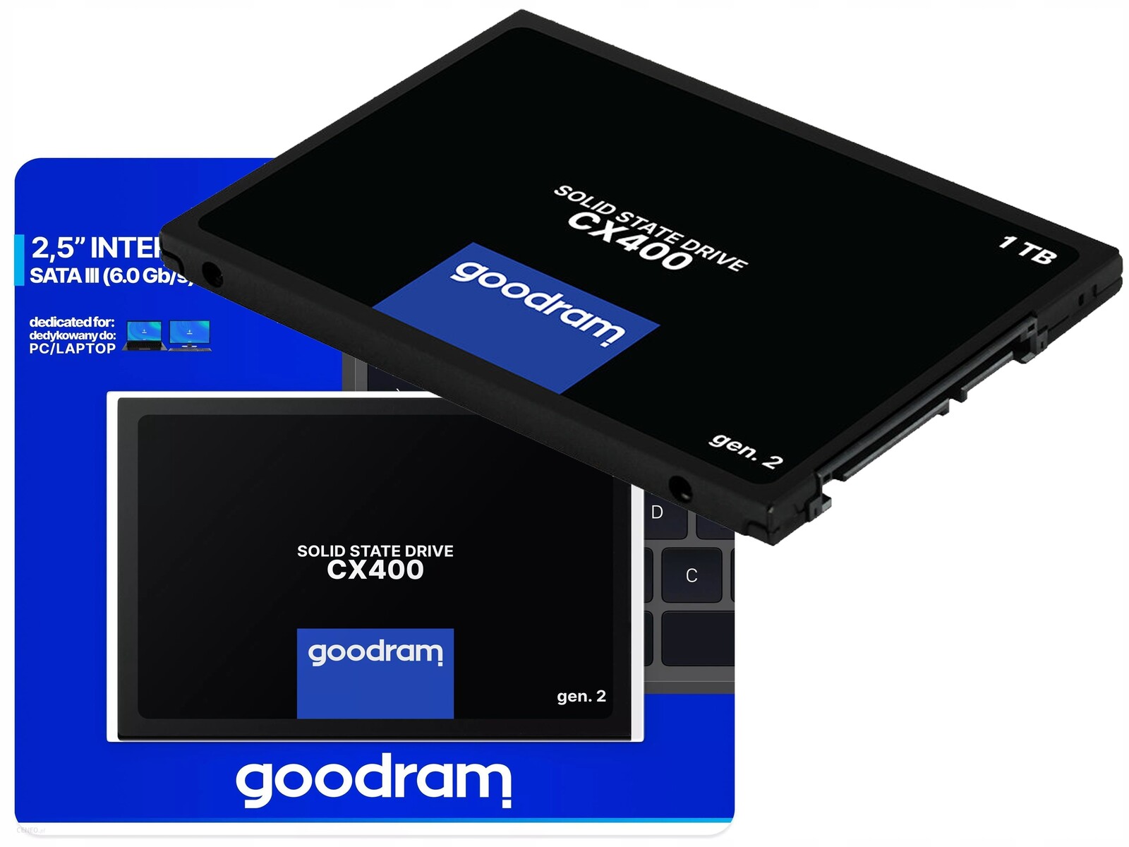 Ssd Disk Goodram CX400 1TB Rychlý 1TB 2,5