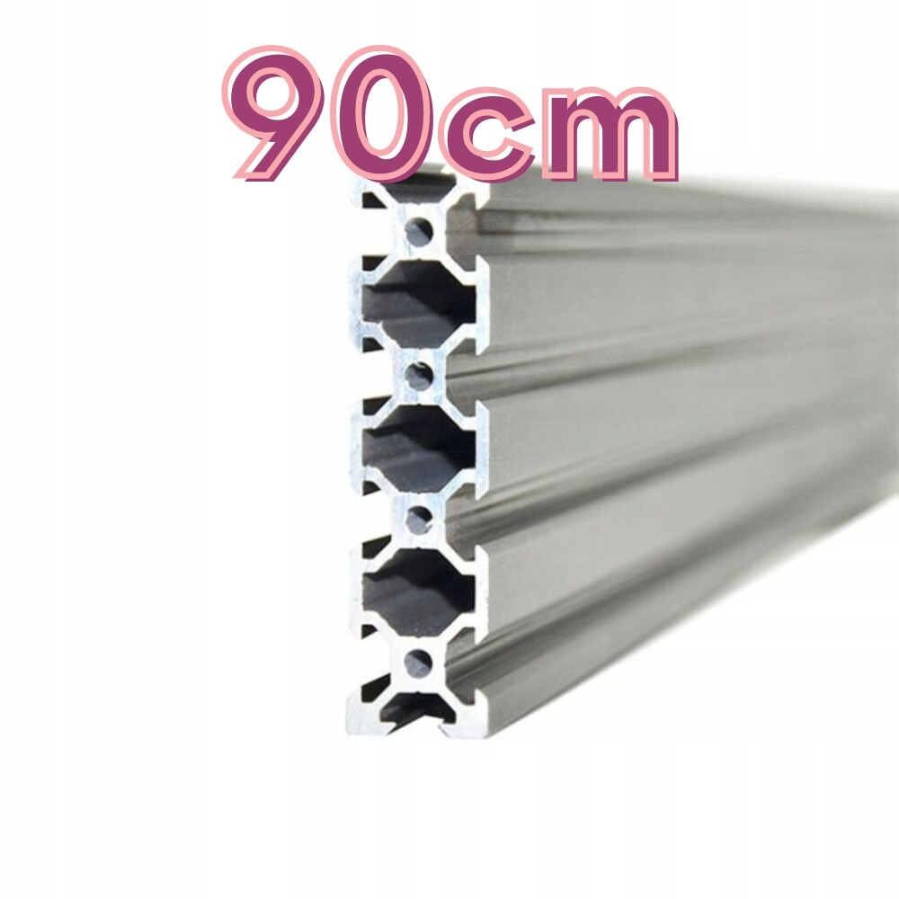 Hliníkový profil V-Slot 20x80x90 cm (stříbrný)