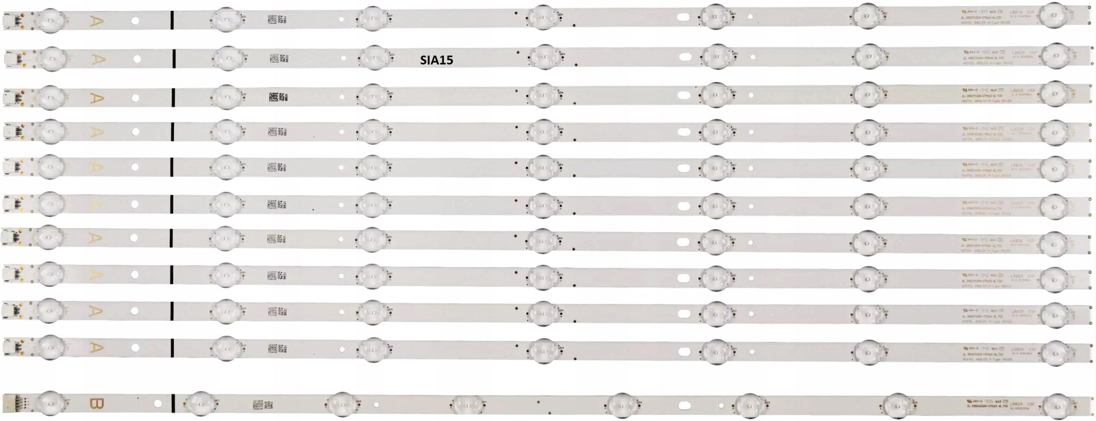 Led Lišty VES650QNTS-2D-U11 Vestel (č. SIA15)